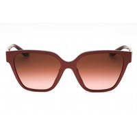 Versace Women's Sunglasses - Pearl Dark Ruby Plastic Cat Eye Frame | 0VE4471BF 54755M ,