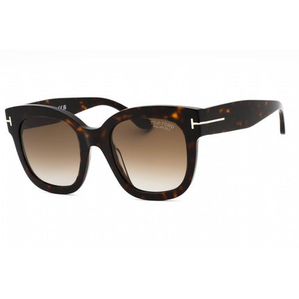 Tom Ford Women's Sunglasses - Dark Havana Acetate Cat Eye Full Rim Frame | FT0613 52H ,