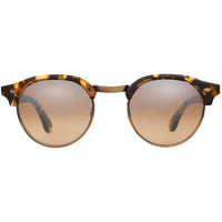 Garrett Leight Unisex Sunglasses - Tuscan Tortoise-Brushed Gold | OAKWOOD TUT-BG/BRLM ,