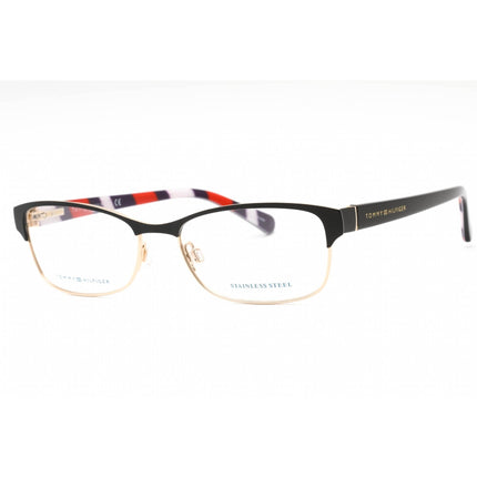 Tommy Hilfiger Women's Eyeglasses - Black Gold Rectangular Frame | TH 1684 02M2 00 ,