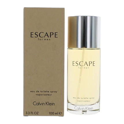 Escape by Calvin Klein, 3.3 oz Eau De Toilette Spray for Men ,
