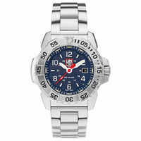 Luminox Men's Quartz Watch - Navy Seal Steel Blue Dial Silver Bracelet | 3254 ,