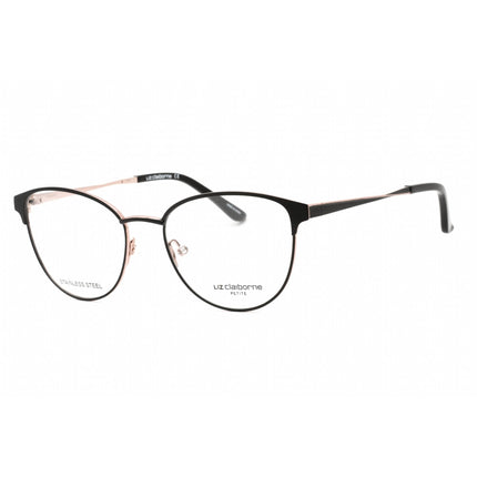 Liz Claiborne Women's Eyeglasses - Matte Black Cat Eye Full Rim Frame | L 462 0003 00 ,