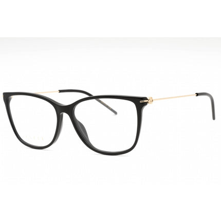 Gucci Women's Eyeglasses - Black Cat Eye Full Rim Frame Clear Demo Lens | GG1272O 001 ,