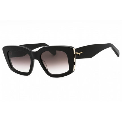Salvatore Ferragamo Women's Sunglasses - Black Plastic Cat Eye Frame | SF1024S 001 ,