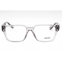 Versace Women's Eyeglasses - Grey Transparent Square Full Rim Frame | 0VE3346 593 ,