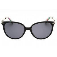 Kate Spade Women's Sunglasses - Black Plastic Cat Eye Frame | KRISTINA/G/S 0807 IR ,