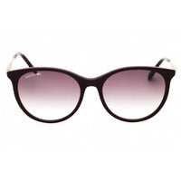 Lacoste Women's Sunglasses - Dark Red Acetate Round Shape Full Rim Frame | L993S 603 ,