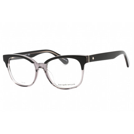 Kate Spade Women's Eyeglasses - Black Gray Plastic Cat Eye Frame | Carolanne 008A 00 ,