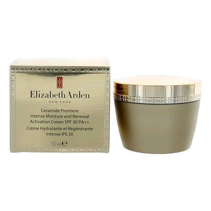 Ceramide Premiere by Elizabeth Arden, 1.7 oz Intense Moisture and Renewal Activation Cream SPF 30 ,