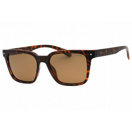 Polaroid Core Unisex Sunglasses - Dark Havana Full Rim Frame | Pld 6044/S 0086 00 ,