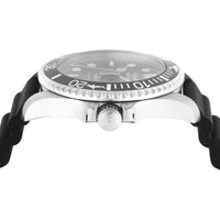 Invicta Men's Watch - Pro Diver Rotating Bezel Black Dial Silicone Strap | 47161 ,