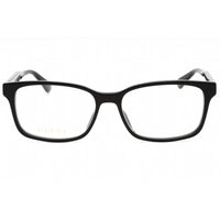 Gucci Men's Eyeglasses - Black Acetate Rectangular Frame Clear Lens | GG0826O 004 ,
