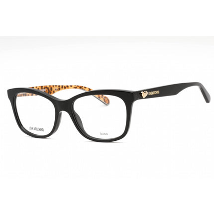 Moschino Love Women's Eyeglasses - Black Plastic Cat Eye Full Rim | MOL517 0807 00 ,