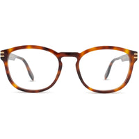 Marc Jacobs Men's Eyeglasses - Clear Lens Havana Round Shape Frame | MARC 605 0086 00 ,