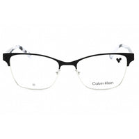 Calvin Klein Women's Eyeglasses - Black Metal Cat Eye Full Rim Frame | CK23107 001 ,