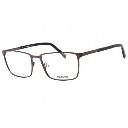 Liz Claiborne Men's Eyeglasses - Matte Grey Metal Rectangular Frame | CB 265 0FRE 00 ,
