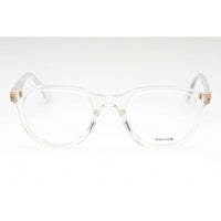 Police Unisex Eyeglasses - Transparent Plastic Oval Full Rim Shape Frame | VPLF77 0P79 ,
