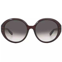 Salvatore Ferragamo Women's Sunglasses - Brown Plastic Oval Full Rim | SF1067S 210 ,