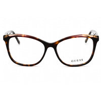 Guess Women's Eyeglasses - Havana/Other Cat Eye Acetate Full Rim Frame | GU2723 056 ,