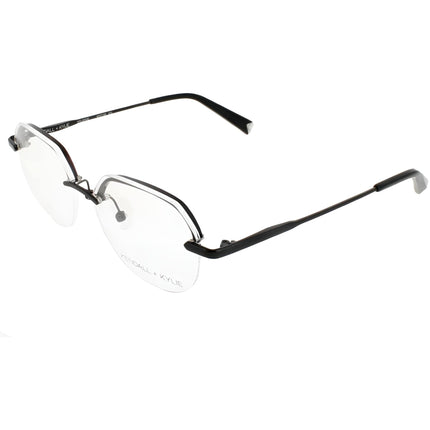 Kendall + Kylie Women's Eyeglasses - Black Metal Half Rim Frame | KKO169G VALERIE 605 ,