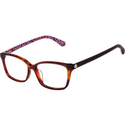 Kate Spade Women's Eyeglasses - Havana Rectangular Plastic Frame | MIRIAM/G 0086 00 ,