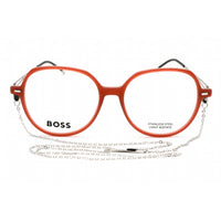 Hugo Boss Women's Eyeglasses - Brick Butterfly Full Rim Frame | BOSS 1391 02LF 00 ,