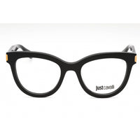 Just Cavalli Women's Eyeglasses - Black Acetate Cat Eye Full Rim Frame | VJC004 0700 ,