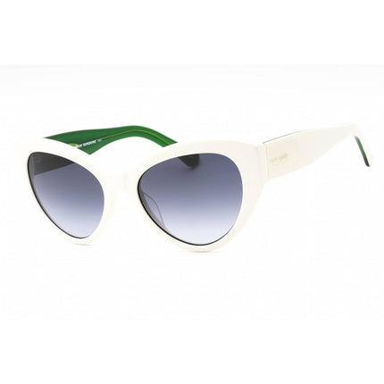 Kate Spade Women's Sunglasses - White Cat Eye Plastic Frame | PAISLEIGH/S 0VK6 9O ,