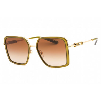 Versace Women's Sunglasses - Transparent Green/Gold Plastic Frame | 0VE2261 150913 ,