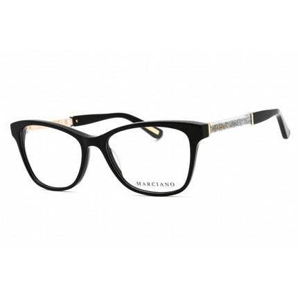 Guess By Marciano Women's Eyeglasses - Shiny Black Cat Eye Full Rim | GM0313-N 001 ,