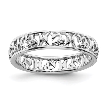Sterling Silver Stackable Expressions Capricorn Zodiac Ring | QSK2015 ,