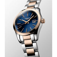 Longines Women's Quartz Watch - Conquest Classic Blue Dial Bracelet | L22863927 ,