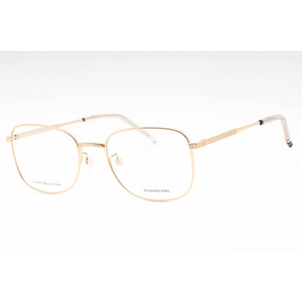 Tommy Hilfiger Men's Eyeglasses - Gold Metal Square Full Rim Frame | TH 2061/F 0J5G 00 ,