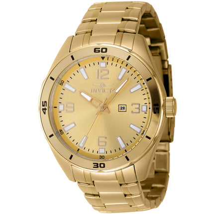 Invicta Men's Watch - Pro Diver Quartz Yellow Gold Stainless Steel Bracelet | 46676 ,