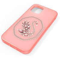Swarovski Smartphone Case - Signum iPhone 12/12 Pro Swan Pink Crystals | 5625641 ,