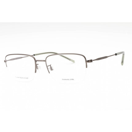 Tommy Hilfiger Men's Eyeglasses - Matte Dark Ruthenium Metal Frame | TH 1935/F 0R80 00 ,