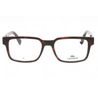 Lacoste Men's Eyeglasses - Havana Plastic Rectangular Shape Full Rim Frame | L2928 214 ,