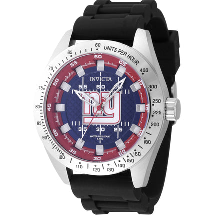 Invicta Men's Watch - NFL New York Giants Red and Blue Dial Silicone Strap | 47863 ,