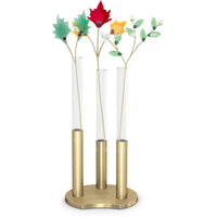 Swarovski Decorative Object - Garden Tales Multicolor Crystals Autumn Leaves | 5586698 ,