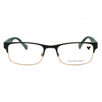 Calvin Klein Jeans Men's Eyeglasses - Amber Gold/Forest Metal Frame | CKJ22221 704 ,