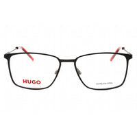 Hugo Men's Eyeglasses - Matte Black On Dark Ruthenium Silver Frame | HG 1181 0RZZ 00 ,