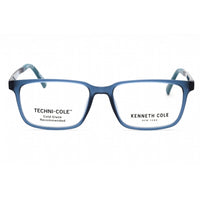 Kenneth Cole New York Men's Eyeglasses - Matte Blue Rectangular Frame | KC0341 091 ,
