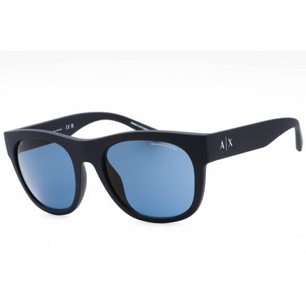 Armani Exchange Unisex Sunglasses - Matte Blue Pillow Full Rim | 0AX4128SU 812380 ,