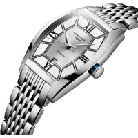 Longines Men's Watch - Evidenza Automatic Silver Tone Dial Steel Bracelet | L21424766 ,