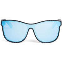 Technomarine Unisex Sunglasses - Carbon Fiber Frame Blue Mirror Lens | TMEW010-01 ,