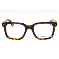 Police Men's Eyeglasses - Dark Tortoise Plastic Square Full Rim Frame | VPLG80 0722 ,