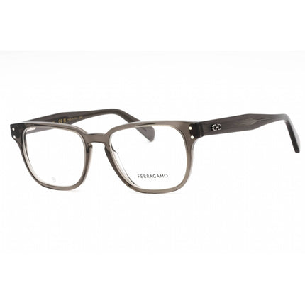 Salvatore Ferragamo Men's Eyeglasses - Transparent Grey Full Rim Frame | SF2924 020 ,