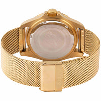 Invicta Men's Watch - Pro Diver Green, Black, Gold Tone Bezel Mesh Bracelet | 47179 ,