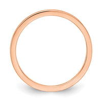 14K Rose Gold 1.2mm Criss-Cross Pattern Stackable Band | STK20-120R ,